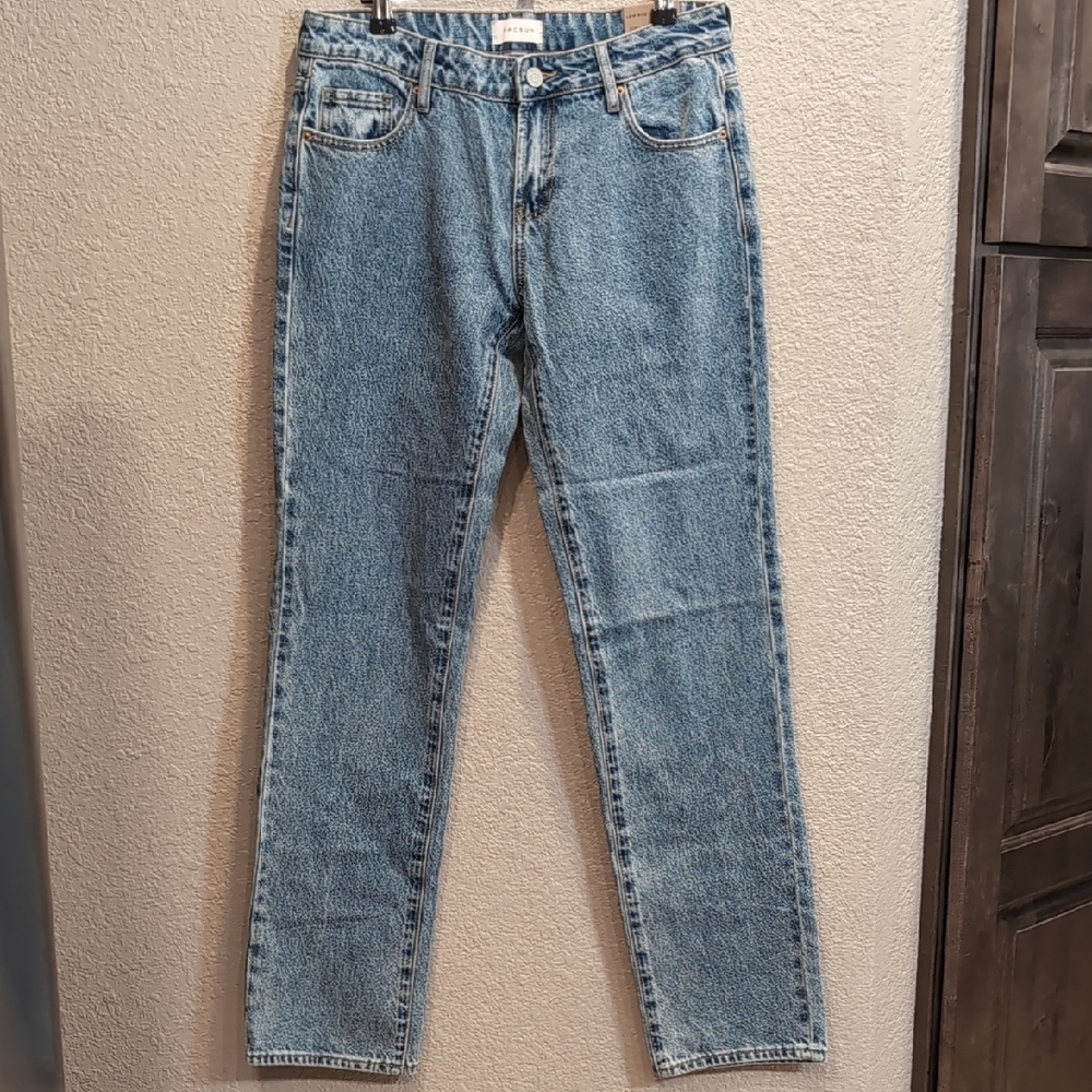 PacSun Women's Low Rise Straight Leg Jeans - Picture 4 of 5